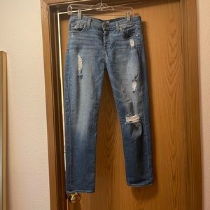 7 For All mankind boyfriend jeans